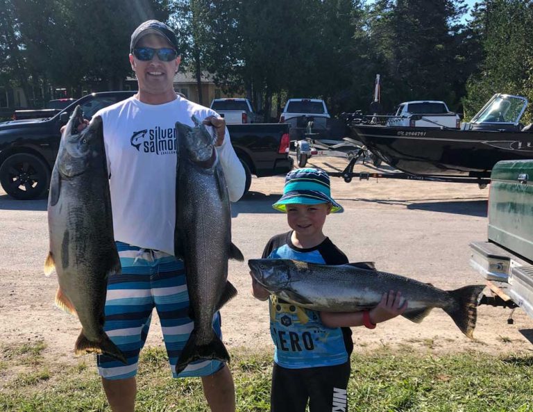 Manitoulin Salmon Shootout nets big payouts for top three fish