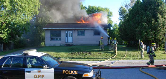 OPP investigates house fire