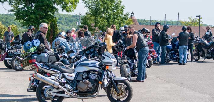 Sunshine, scenery and hundreds of motorcycles at Ride Manitoulin 2014