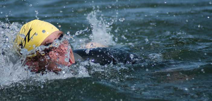 Ray Scott completes 19 km Lake Manitou swim dedicated to MFR’s Manitoulin commitment