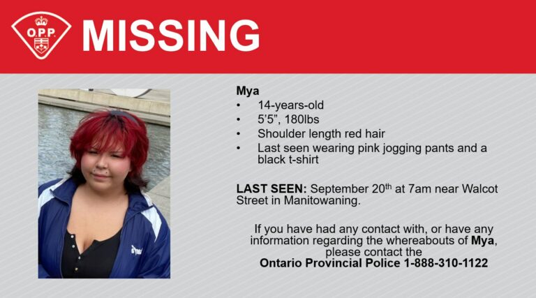 Public Service Announcement – Missing Person