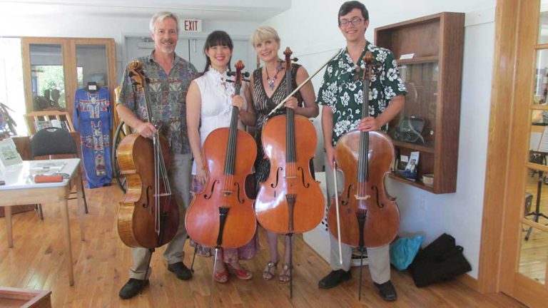 A cellobration takes place at Gore Bay Museum