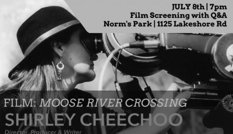 Shirley Cheechoo to present screening of her film Moose River Crossing
