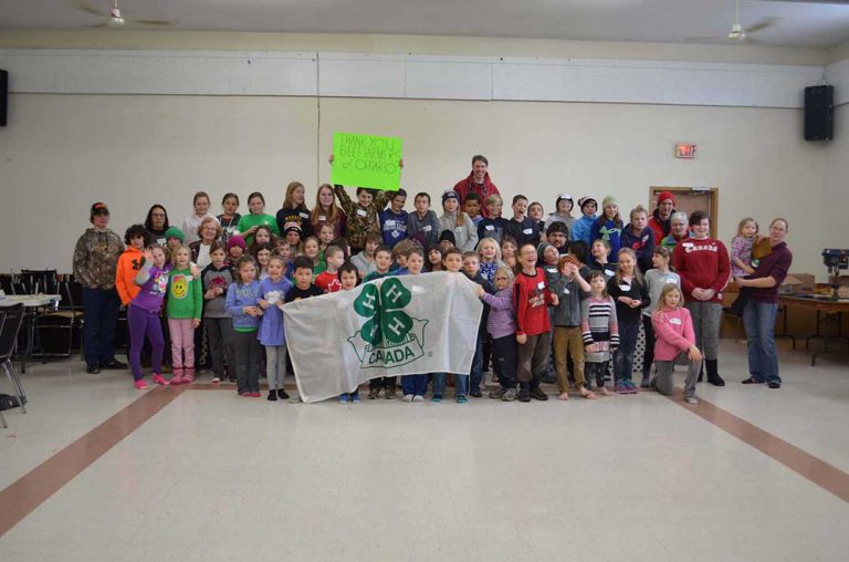 4-H Fun Day held at Assiginack Curling Club in Manitowaning
