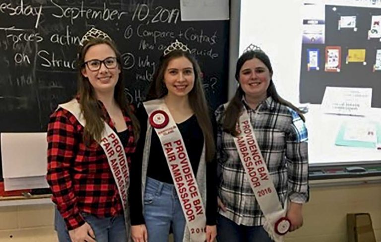 Providence Bay Agricultural Society announces changes to Fair Ambassador program