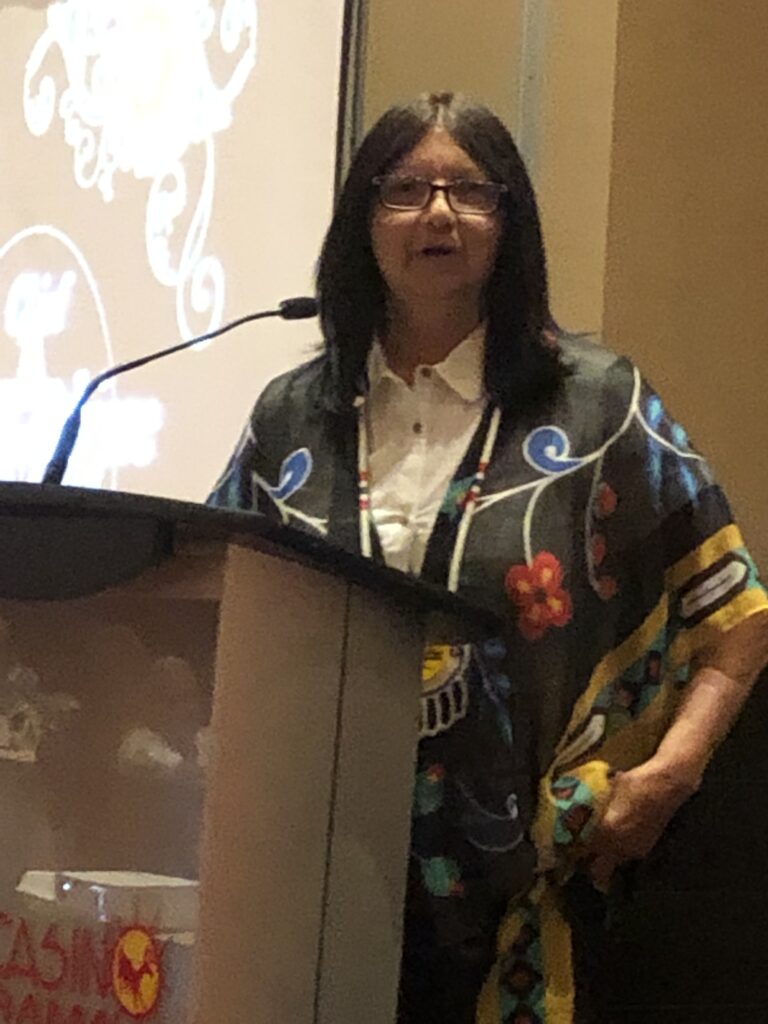 Patsy Corbiere returned as chief of Aundeck Omni Kaning FN