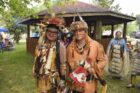 AOK-Powwow-traditional-mens-dancers-artist-Melvin-Madahbee-and-retired-political-operative-Pat-Madahbee-wait-for-the-grand-entry-to-begin