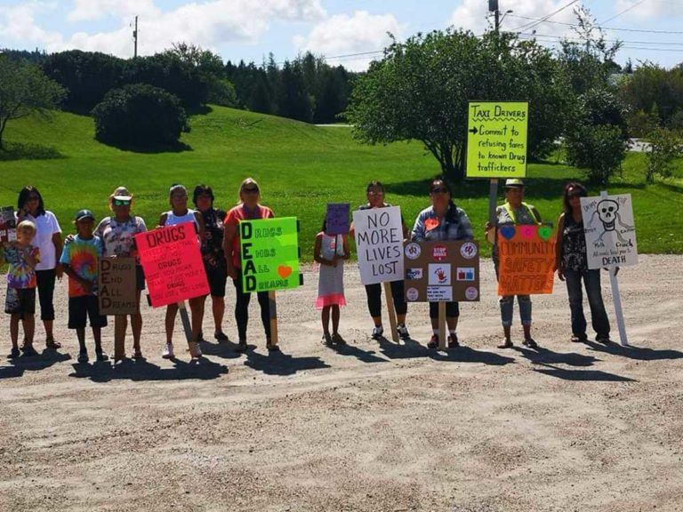 AOK women rally, call for community drug trafficking action