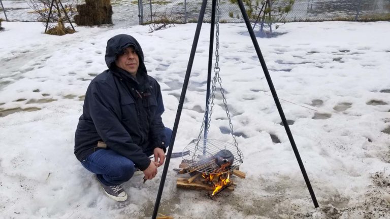 Aundeck Omni Kaning winter carnival undampened by rain