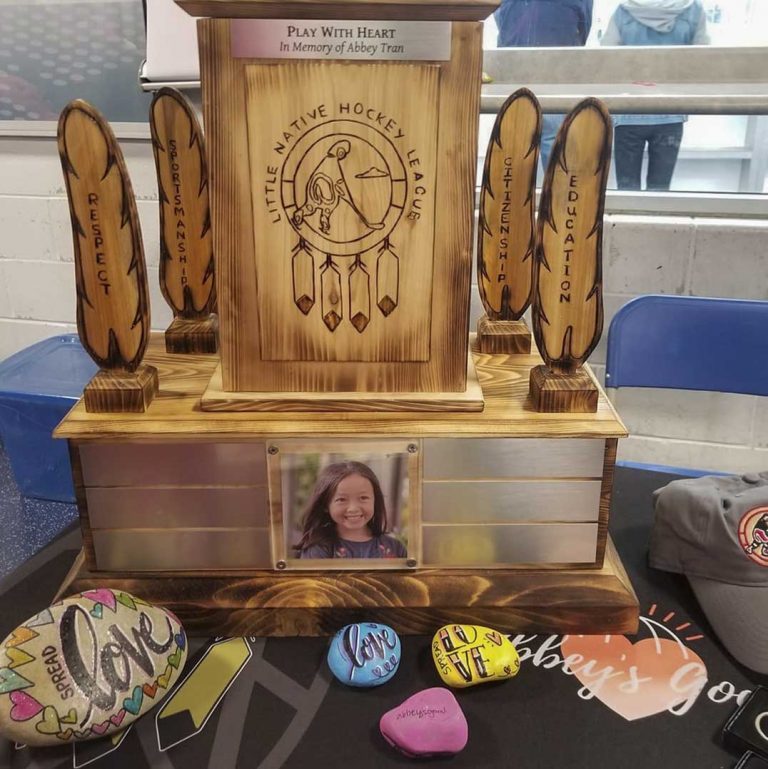 Important values shared to girls through hockey cultural exchange