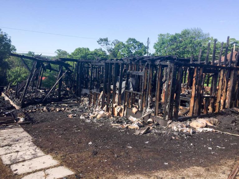 Fire destroys Sheguiandah home