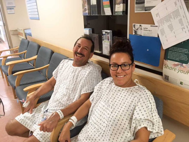 Andrea’s kidney is the Christmas gift of life and love