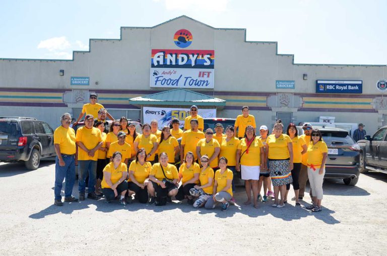 Community celebrates Andy’s 50th with cake and big sales
