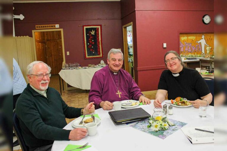 Bishop Oulton serves up more than lunch at Holy Trinity Anglican Church