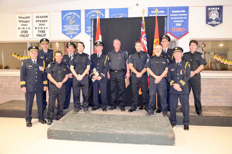 Assiginack Township honours retiring fire chief