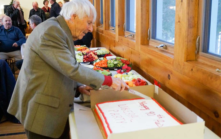 Birthday party fetes Austin Hunt, Canada’s longest-serving politician