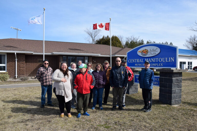 Central Manitoulin raises autism flag acknowledging Autism Day