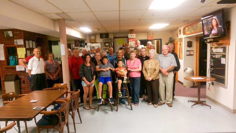 Memorial bar stools commemorate Legion member