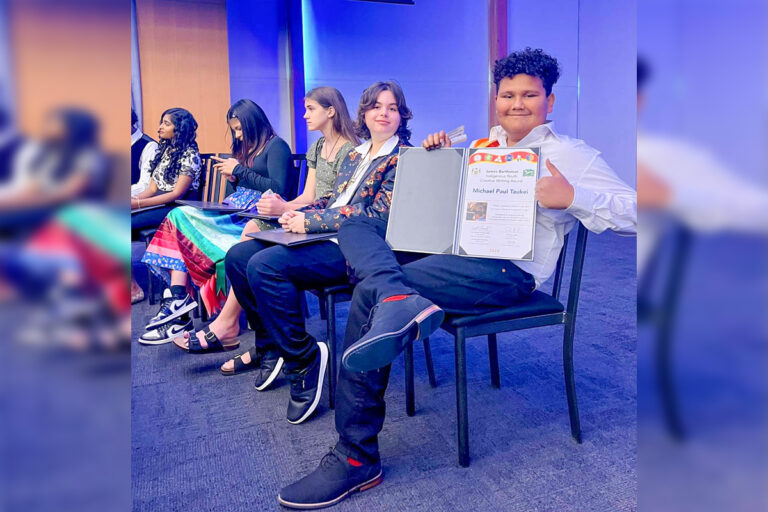 M’Chigeeng youth wins James Bartleman creative writing award