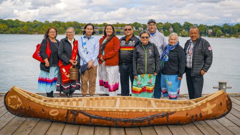 Manitoulin First Nations leaders prominent in Can. Geographic, Swim Drink Fish Great Lakes protection project