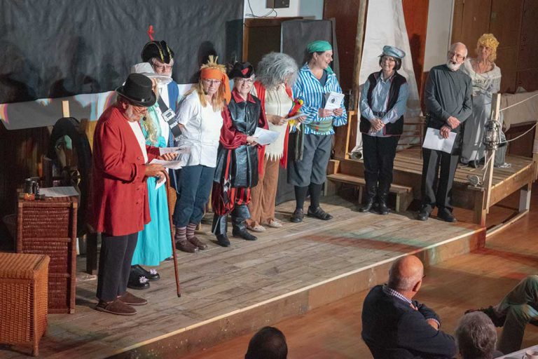 Curse of the Blackspot descends upon the Little Current United Church hall