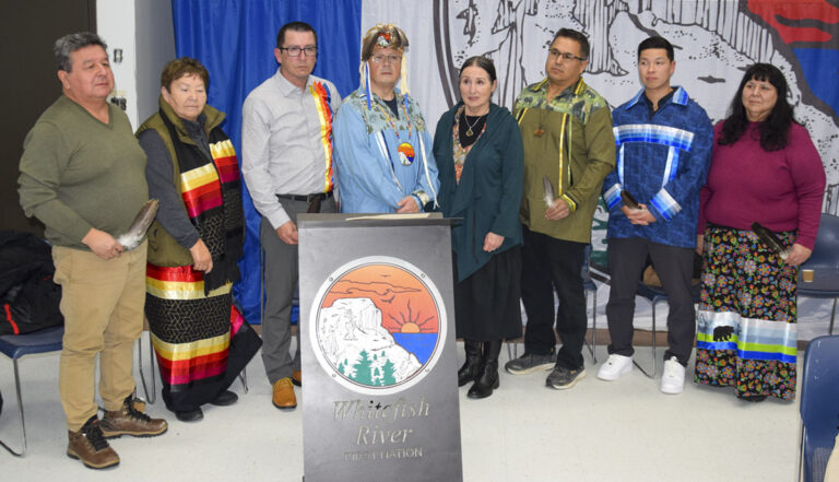 Blanket ceremony held by community grandmothers