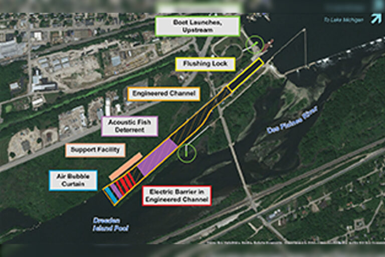 Work to begin on Illinois dam defense to keep invasive carp from Great Lakes