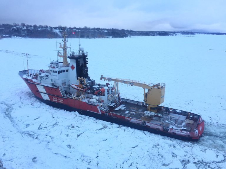 Icebreaking operations to commence Jan 1 in McGregor Bay