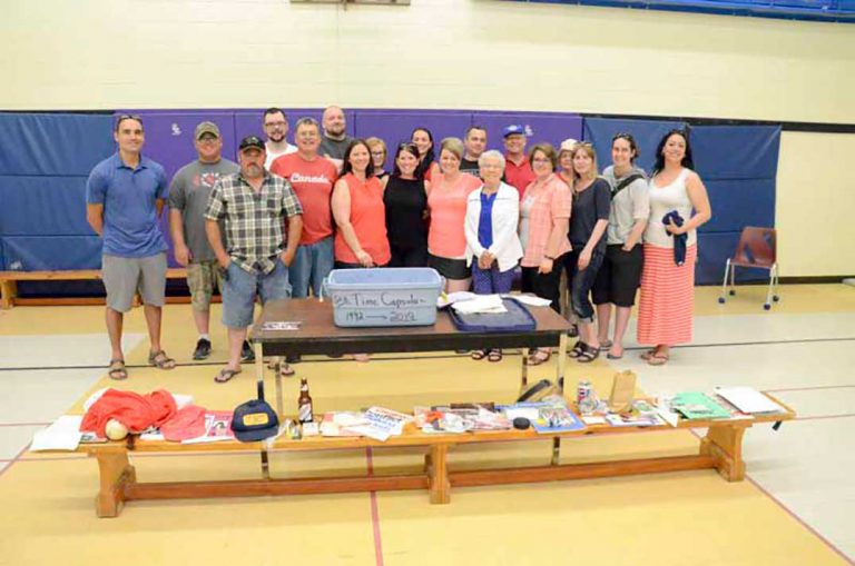 Central Manitoulin Public School opens time capsule from 1992