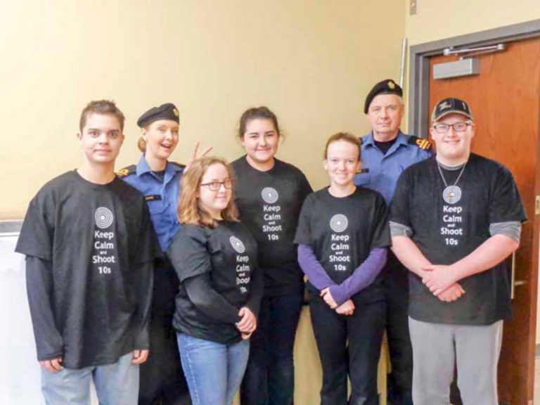 Island Sea Cadets take first place in marksmanship team competition