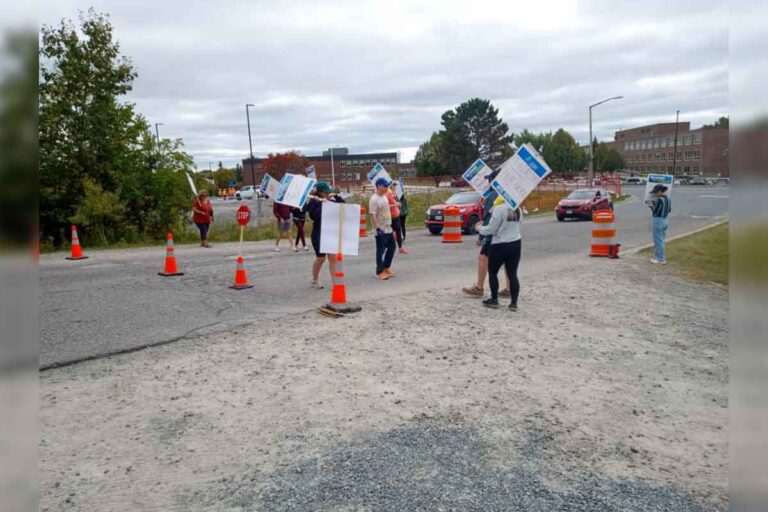 Cambrian OPSEU VP says strike receiving strong community support