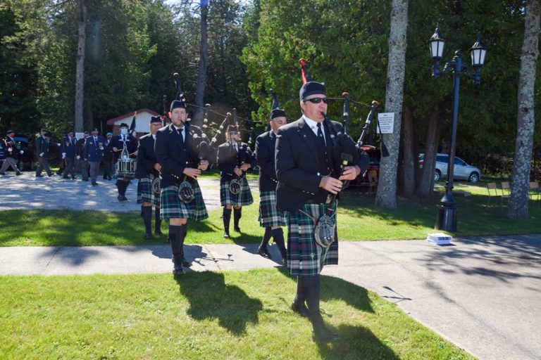 Manitoulin celebrates the 100th anniversary of district cenotaph