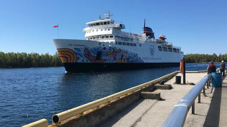 Officials happy with traffic numbers on Chi-Cheemaun this season, even with pandemic