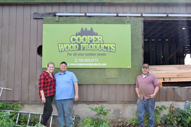 Old Knetchel’s Mill reopens its doors as Cooper Wood Products in Mindemoya