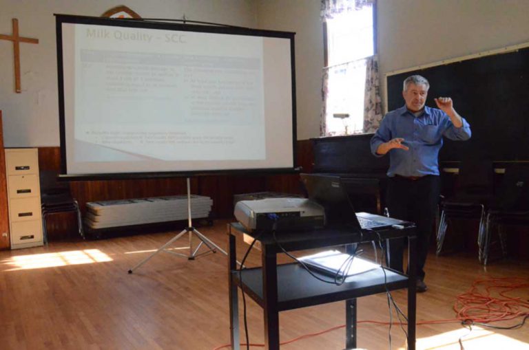 Dairy farmers meeting updated on the state of the market