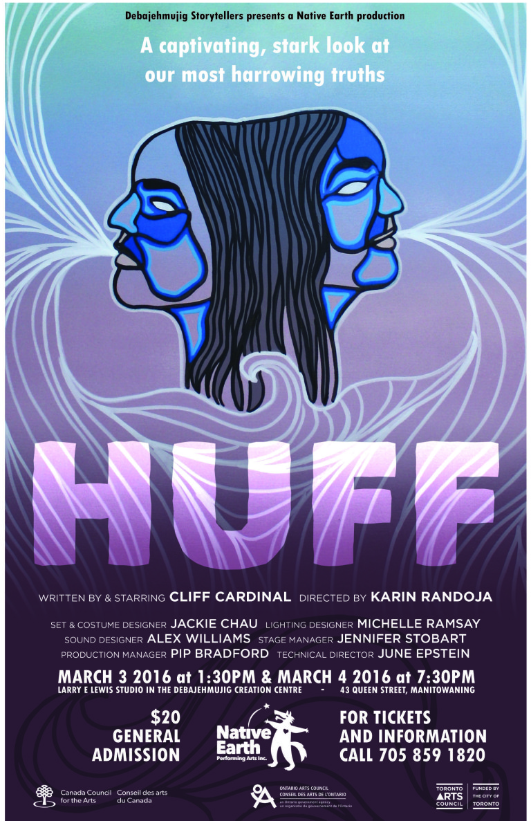 Debaj hosts major Canadian theatre production ‘Huff’