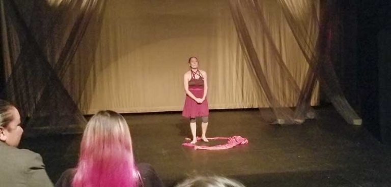 Thunderbird Rising audience packs Debajehjig’s Creation Centre