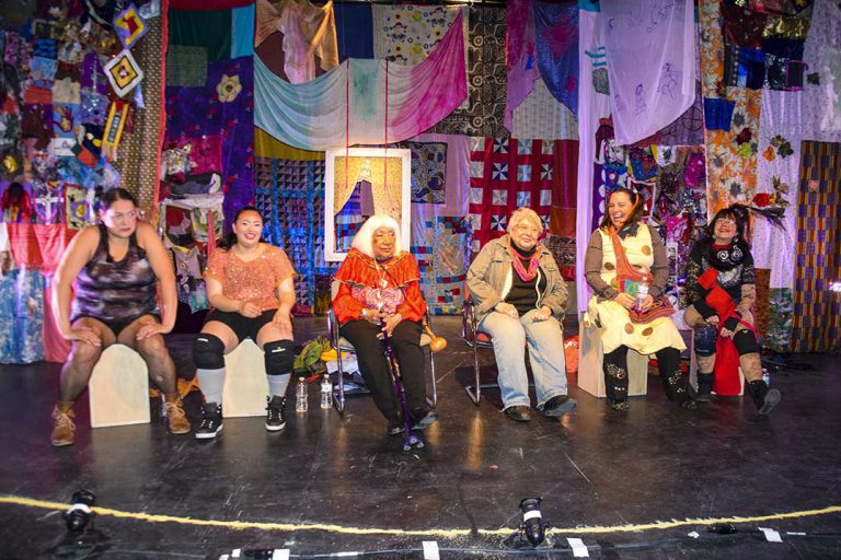 ‘Material Witness’ pulls story threads together at Debajehmujig