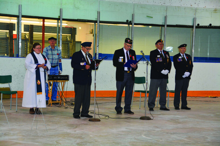 Manitoulin Island observes Decoration Day at the Manitoulin Cenotaph