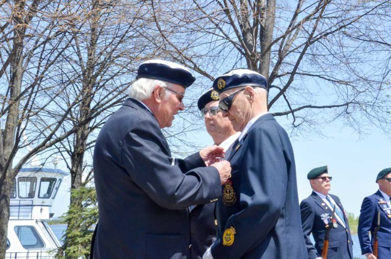 Island Cold War veterans receive service medals for NATO action
