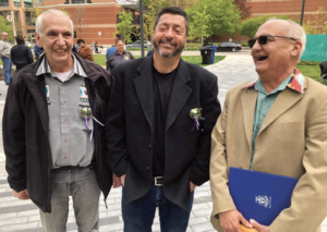 Dr. Lillian McGregor’s three sons, Dave, Ken and Dennis McGregor.