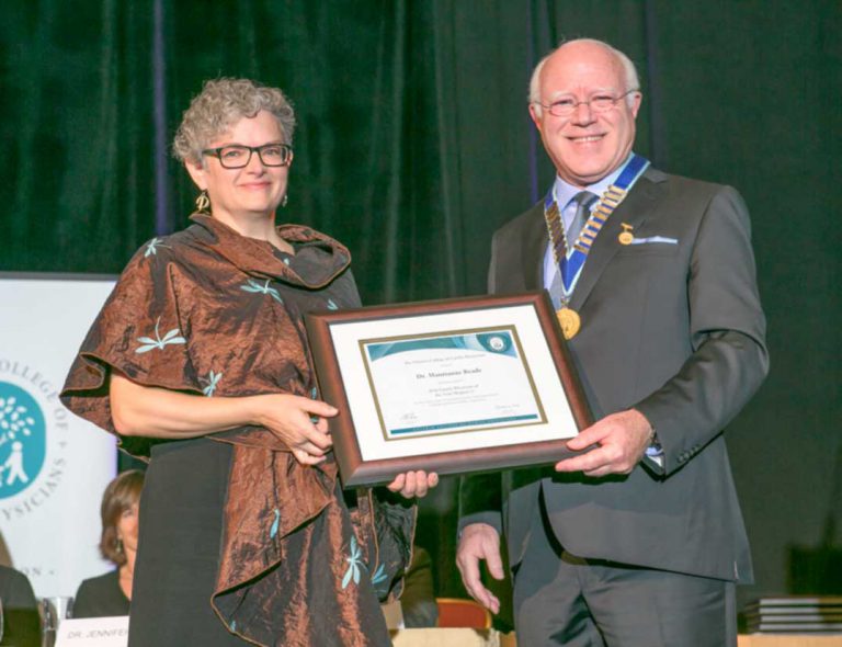 Manitoulin’s Dr. Maurianne Reade regional family physician of the year