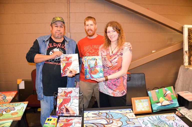 Eastern Woodland colouring book  features Island artist Duncan Pheasant