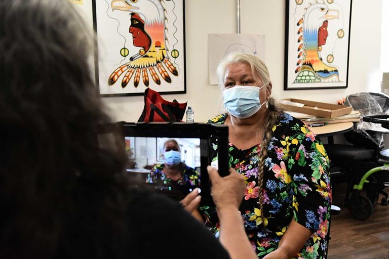 Island elders gather for workshop to create a United Nations movie