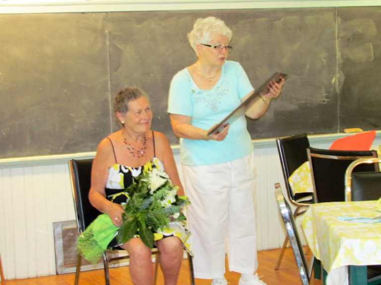 Audrey Haggart is named Sandfield Citizen of the Year