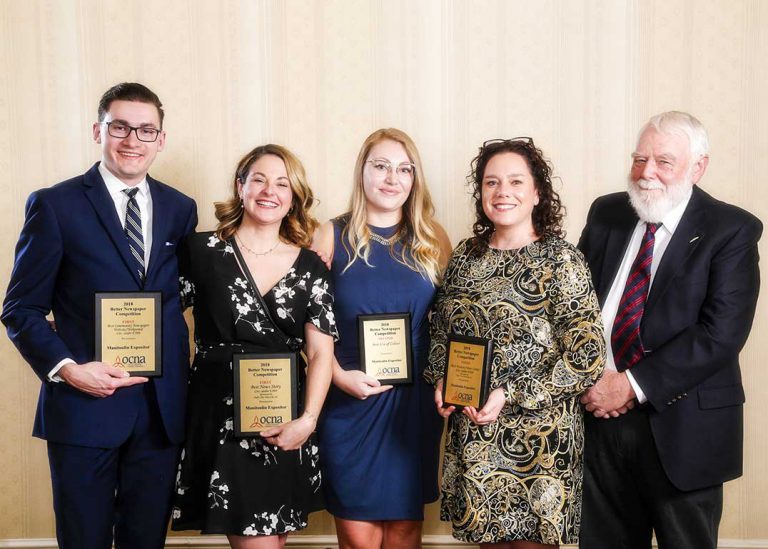 Expositor nabs four awards, Best News Story, Best Website, in newspaper competition