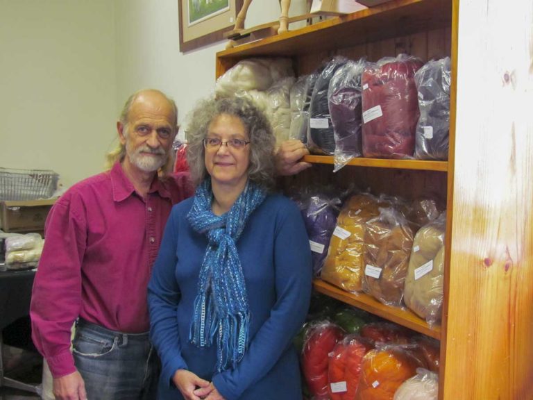 Master spinner opens Fibersden, a new yarn shop in Mindemoya