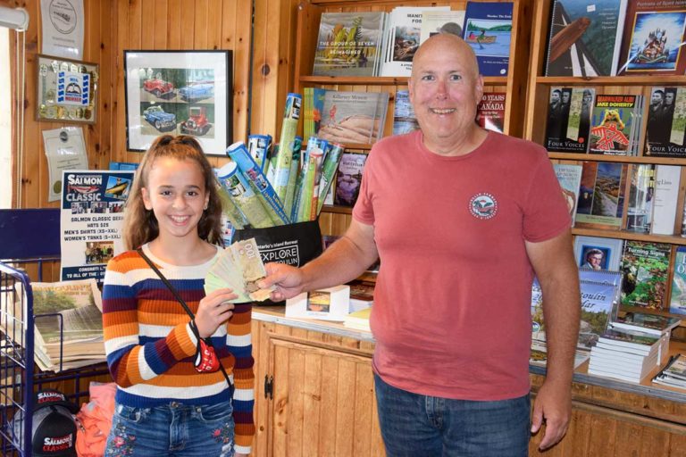 Family fishing affair nets payout for 13-year-old Aspen Debassige