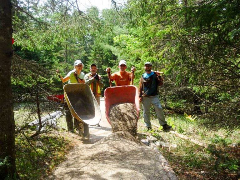 Universal access trail at Misery Bay Provincial Park closer to completion