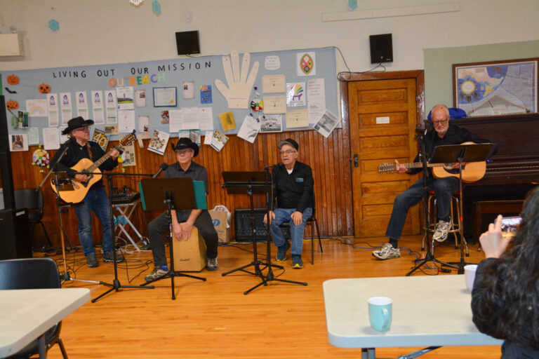 George Williamson and Friends resume food bank fundraisers at Little Current United Church